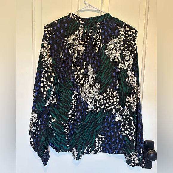 Veronica Beard Silk Long Sleeve - Picture 2 of 3